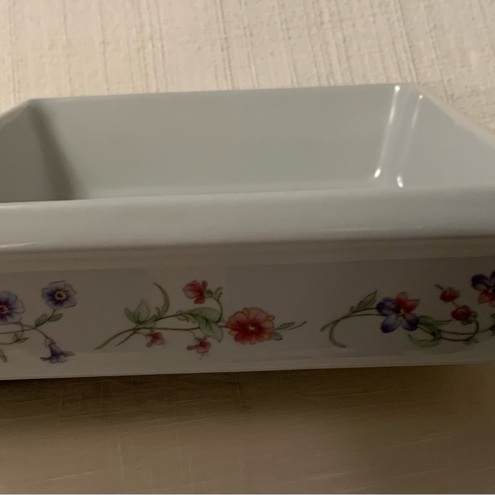 Bia Cordon Bleu Floral and Butterfly Ceramic Baking Dish